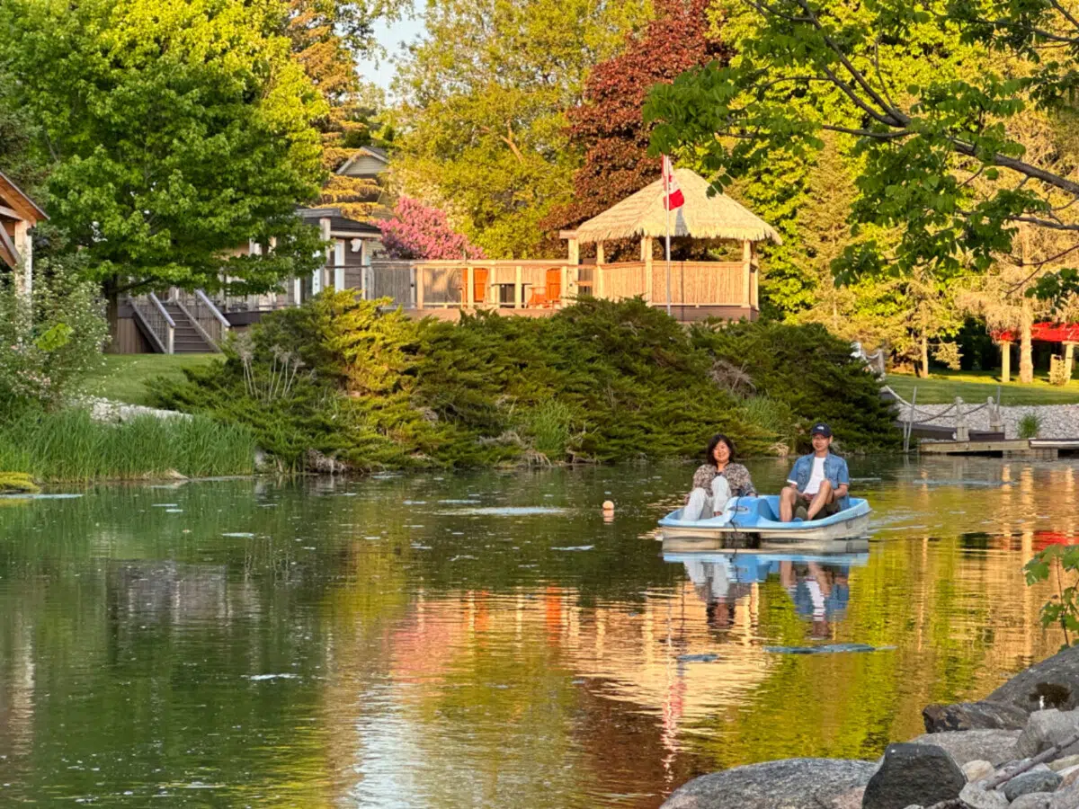 Pedal Boarding at Lake Simcoe Villa – A CozyCotts Stay Pedal Boarding at Lake Simcoe Villa – A CozyCotts Stay